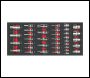 Sealey TBT61 Socket Bit Set with Tool Tray 37pc