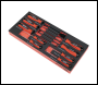 Sealey TBT65 Scraper & Hook Set with Tool Tray 9pc