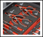 Sealey TBT67 Precision Screwdriver & Mini Pliers Set with Tool Tray 17pc