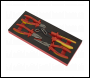 Sealey TBTE07 Premier Insulated Pliers Set with Tool Tray 4pc - VDE Approved