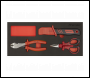 Sealey TBTE09 Premier Insulated Cutting Set with Tool Tray 3pc - VDE Approved
