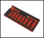 Sealey TBTE11 Premier Insulated Socket Set with Tool Tray 1/2 inch Sq Drive 10pc - VDE Approved