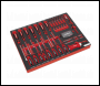 Sealey TBTPCOMBO1 Superline PRO® Tool Chest Combination 14 Drawer with 446pc Tool Kit - Red