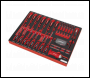 Sealey TBTP04 Premier Platinum Screwdriver Set with Tool Tray 72pc