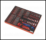 Sealey TBTP07 Premier Platinum Specialised Bit & Socket Set with Tool Tray 177pc