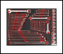 Sealey TBTP11 Premier Platinum Specialised Spanner Set with Tool Tray 44pc