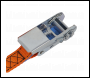 Sealey TD0635S Ratchet Strap Polyester Webbing S-Hook with Corner Protector 25mm x 5m 600kg Breaking Strength