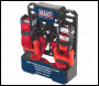 Sealey TD1202SR Slide Ratchet Strap 32mm x 3m Polyester Webbing with S-Hooks 1200kg Breaking Strength