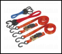 Sealey TD285SBD Ratchet Strap & Bungee Cord Set 6pc