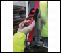 Sealey TD41248JD Ratchet Straps Polyester Webbing with J-Hooks 32mm x 4.9m 1200kg Breaking Strength - 2 Pairs