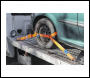 Sealey TDRWS Steel Wheel Car Transporter Ratchet Strap 50mm x 3m 4500kg Breaking Strength