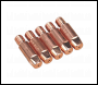 Sealey TG100/2 Contact Tip 1mm MB25/MB36 Pack of 5
