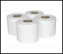 Sealey TOL40 Plain White Toilet Roll - Pack of 4 x 10 (40 Rolls)