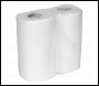 Sealey TOL40 Plain White Toilet Roll - Pack of 4 x 10 (40 Rolls)