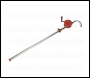 Sealey DT55RCOMBO1 Mobile Dispensing Tank with Oil Rotary Pump 55L - Red