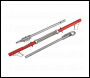 Sealey TPK2522 Tow Pole with Shock Spring 2000kg Rolling Load Capacity