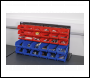 Sealey TPS1218 Bench Mounting Bin Storage System with 30 Bins