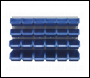 Sealey TPS131 Bin & Panel Combination 24 Bins - Blue