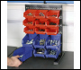 Sealey TPS1569 Bin Storage System Bench Mounting 15 Bin