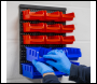 Sealey TPS1569WM Wall Mounting Bin Storage System with 15 Bins