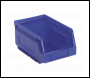 Sealey TPS2 Plastic Storage Bin 105 x 165 x 85mm - Blue Pack of 48