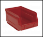 Sealey TPS224R Plastic Storage Bin 105 x 165 x 85mm - Red Pack of 24