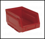 Sealey TPS224R Plastic Storage Bin 105 x 165 x 85mm, Red - Pack of 24