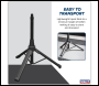 Sealey TRI01 Telescopic Tripod 1.2m