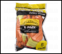 Sealey TSP121L/6 Worksafe® Super Grip Knitted Gloves with Latex Palm, Large - Pack of 6 Pairs