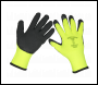 Sealey TSP126/6 Worksafe® Thermal Super Grip Gloves, Large - Pack of 6 Pairs