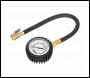 Sealey TST/PG6 Tyre Pressure Gauge with Clip-On Chuck 0-7bar(0-100psi)