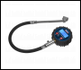 Sealey TST003 Digital Tyre Pressure Gauge with Twin Push-On Connector