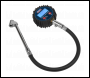 Sealey TST003 Digital Tyre Pressure Gauge with Twin Push-On Connector