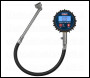 Sealey TST003 Digital Tyre Pressure Gauge with Twin Push-On Connector