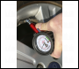Sealey TSTPDG01 Tyre Pressure Gauge with Tyre Tread Depth Gauge 0-8bar(0-120psi)