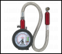 Sealey TSTPDG02 Tyre Pressure Gauge & Tyre Tread Depth Gauge with Flexible Hose 0-8bar(0-120psi)