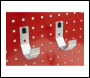 Sealey TTS25 Pipe Bracket 100mm - Pack of 2
