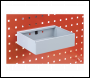 Sealey TTS40 Storage Tray for PerfoTool/Wall Panels 225 x 175 x 65mm