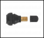 Sealey TV412 Snap-in Tubeless Tyre Valve, Type TR412 - Pack of 100