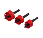 Sealey TWHS3 Thin Wall Hole Saw Set 3pc