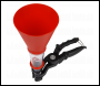 Sealey UOF2 Universal Oil Funnel 2pc
