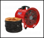 Sealey VEN250 Portable Ventilator Ø250mm with 5m Ducting