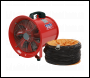 Sealey VEN300 Portable Ventilator with 5m Ducting 300mm
