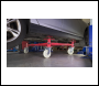 Sealey VMD002 Adjustable 4-Post Vehicle Moving Dolly 900kg Capacity