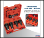 Sealey VS0033 Cooling System Pressure Test Kit 5pc