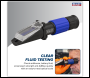 Sealey VS0052 Refractometer Antifreeze/Battery Fluid/Screenwash/AdBlue®