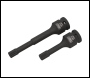 Sealey VS0100 M12 Wheel Bearing Hub Spline Socket Bits for VAG 2pc