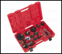 Sealey VS0204B Brake & Clutch Bleeder Cap Set