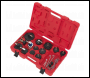 Sealey VS0204B Brake & Clutch Bleeder Cap Set