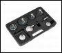 Sealey VS0204C Brake & Clutch Pressure Bleeder Cap Set 7pc